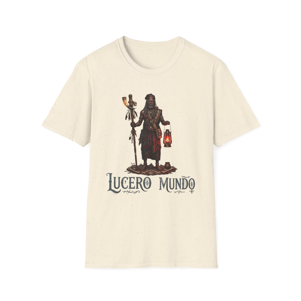 Camiseta Lucero Mundo “Guardián de la Noche” — Unisex Softstyle