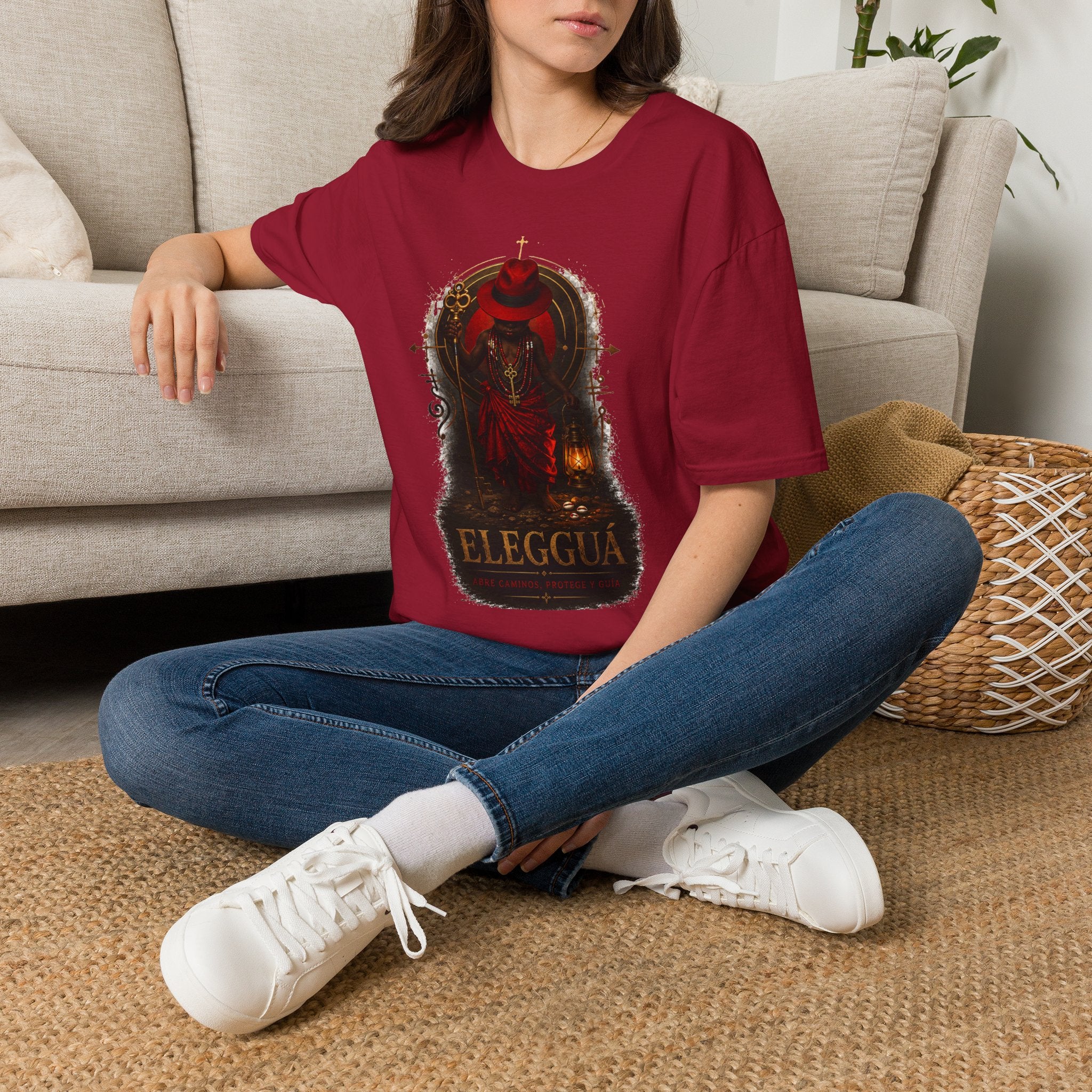 Camiseta Elegguá Guardián de los Caminos | Raíces de Ocha y Mayombe