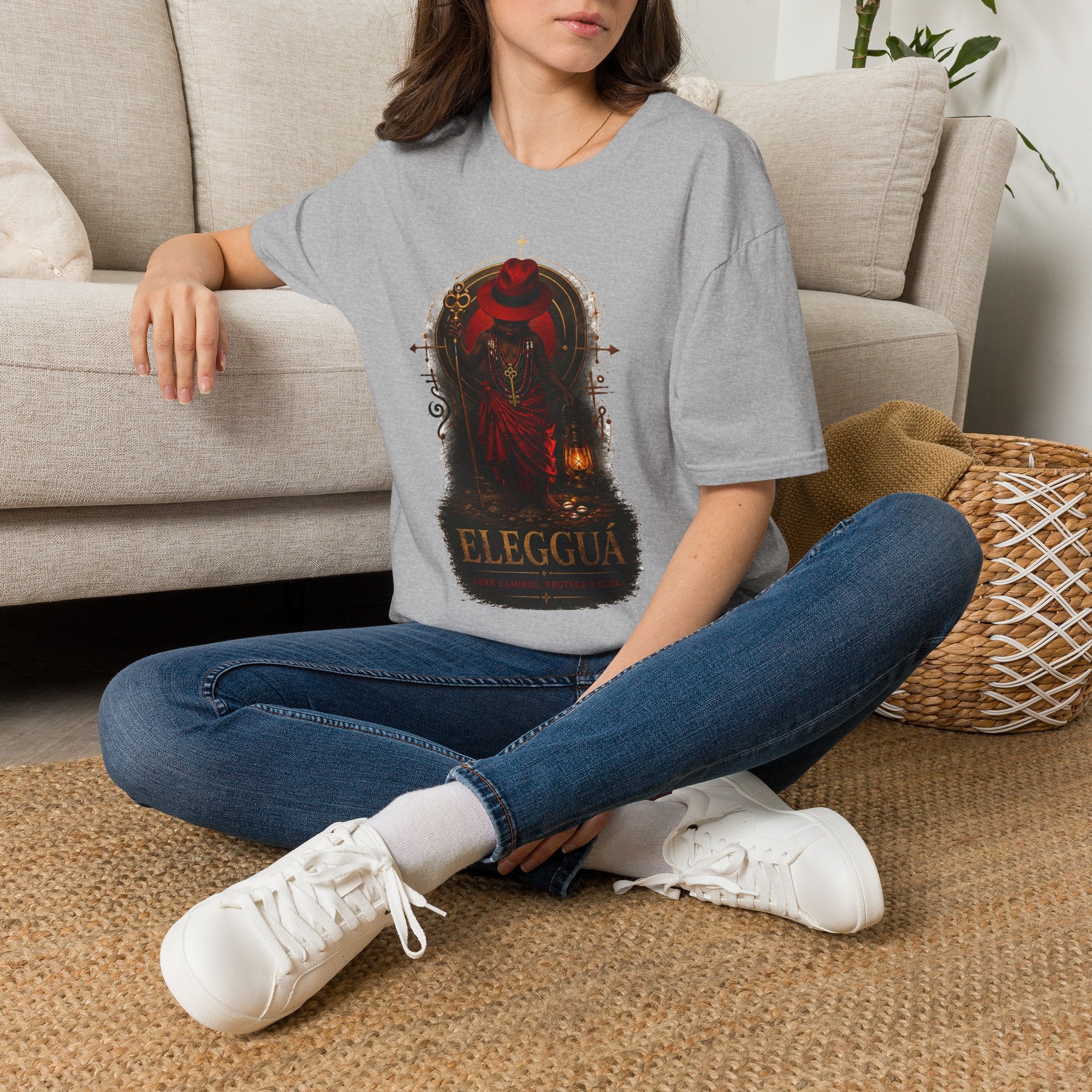 Camiseta Elegguá Guardián de los Caminos | Raíces de Ocha y Mayombe