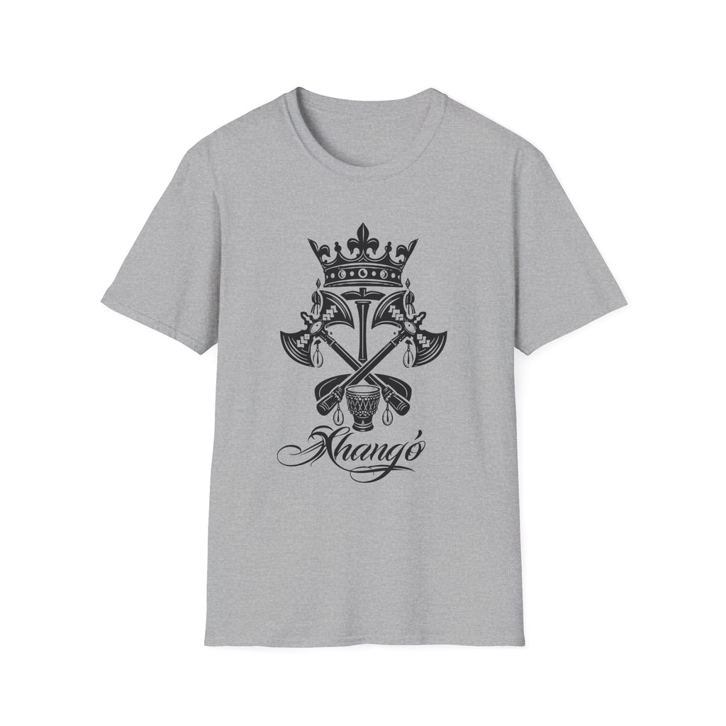 Camiseta de Changó – Emblema espiritual Yoruba del Orisha del trueno y la justicia