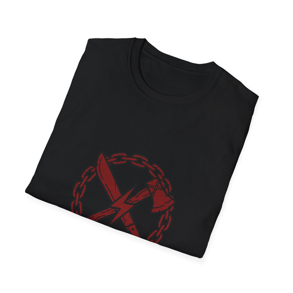T-Shirt — ZARABANDA Chain & Cross Graphic Tee