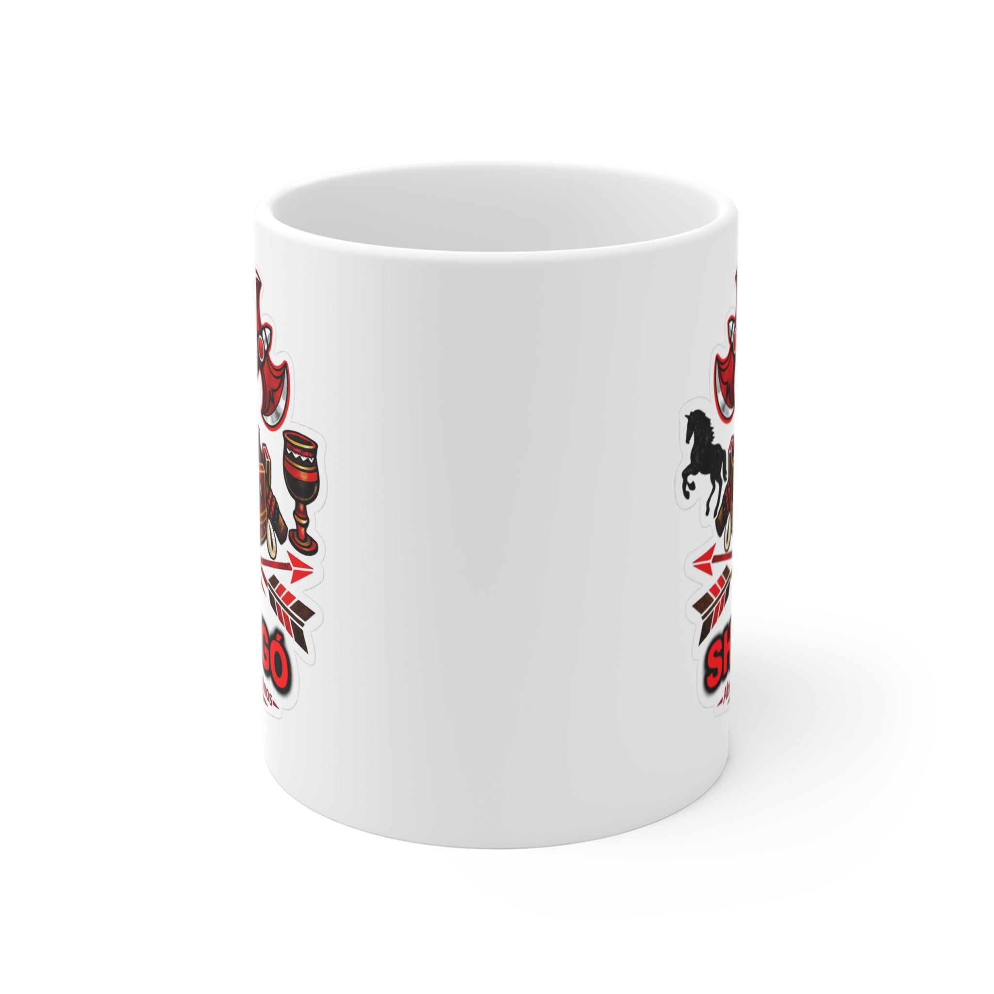 Taza Shangó “Rey del Trueno y la Justicia” — Taza Inspirada en la Tradición Yoruba