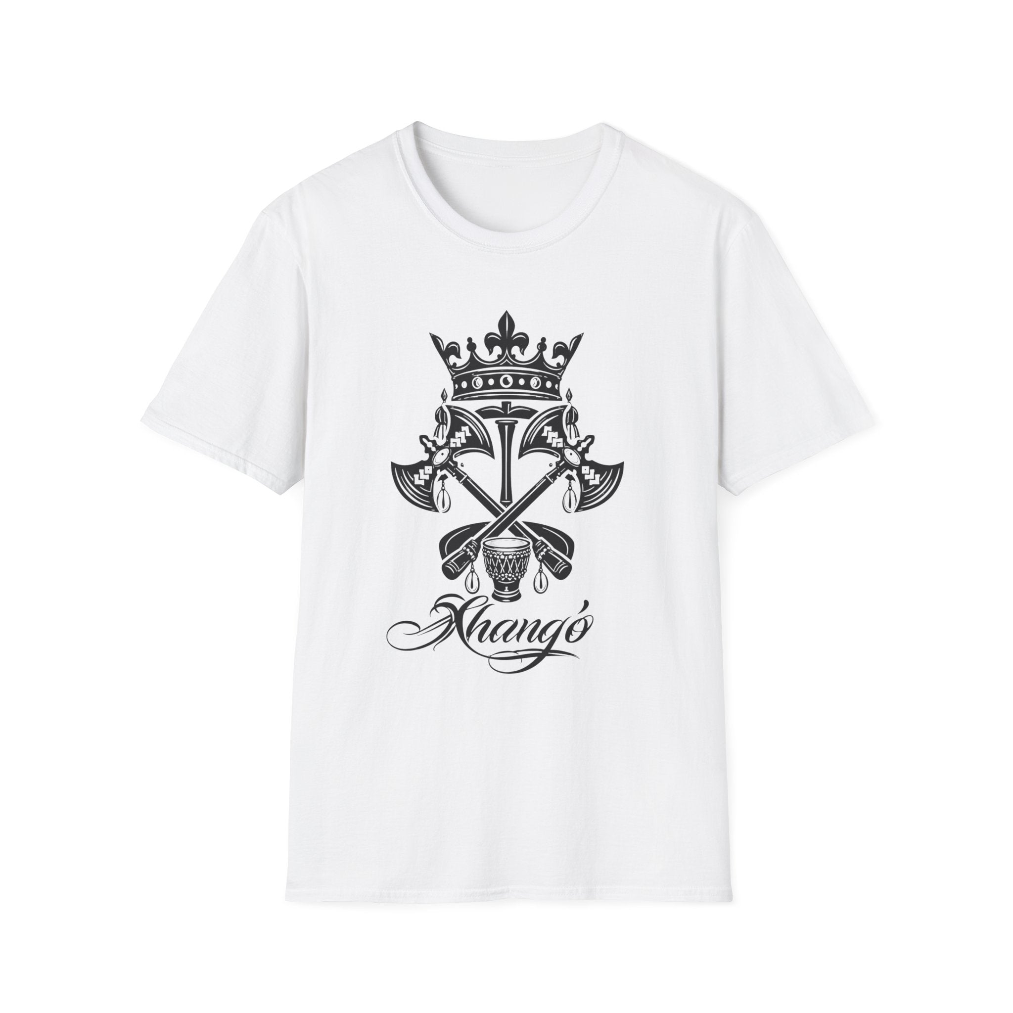 Camiseta de Changó – Emblema espiritual Yoruba del Orisha del trueno y la justicia