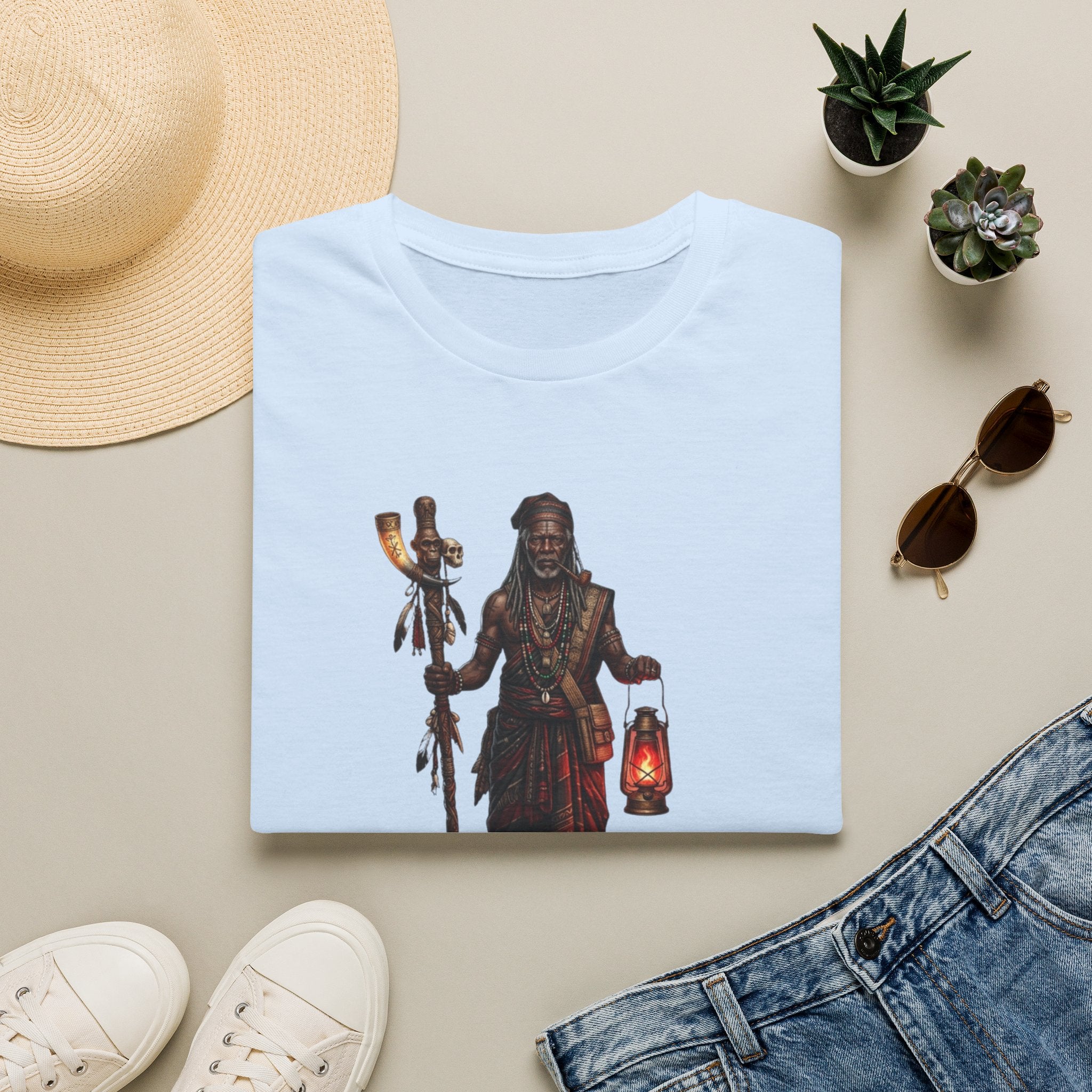 Camiseta Lucero Mundo “Guardián de la Noche” — Unisex Softstyle